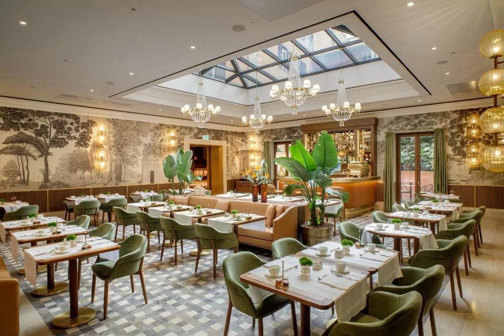 Restaurant, Hotel Imperiale, Rome