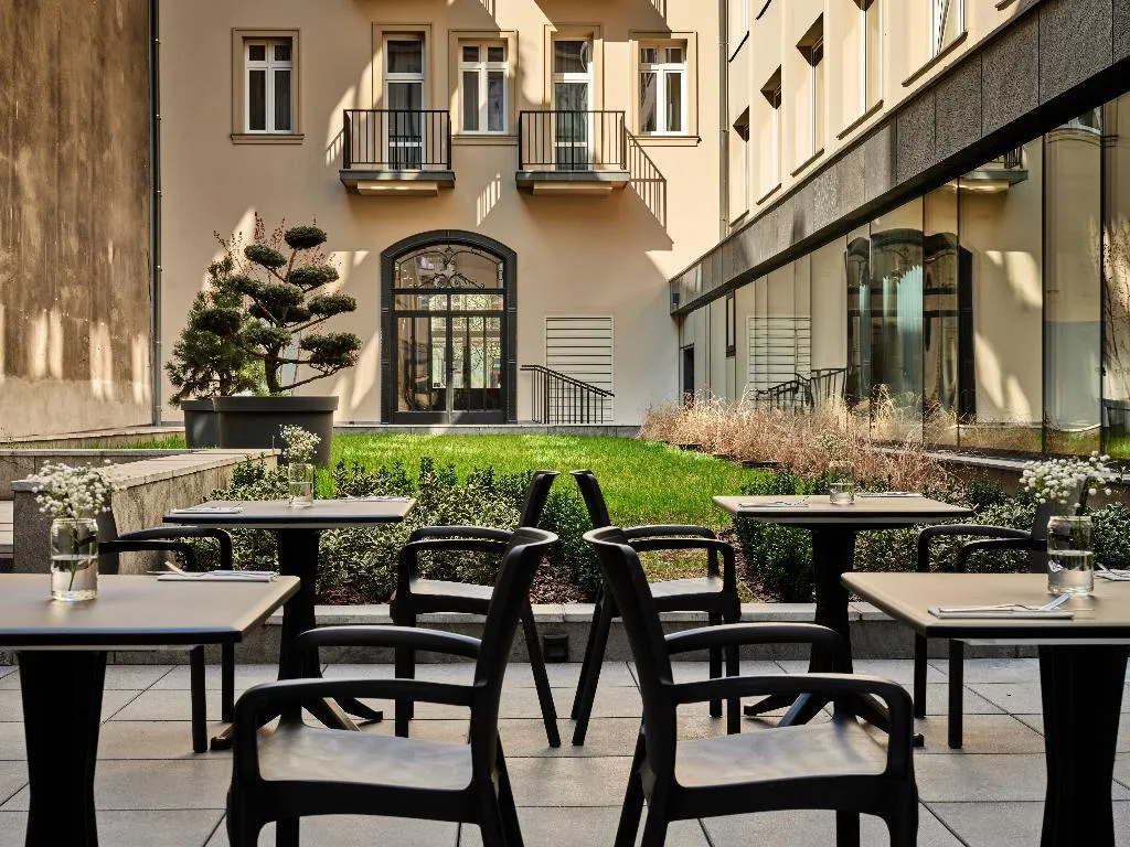 Terrace, 1891 Garni Hotel, Krakow
