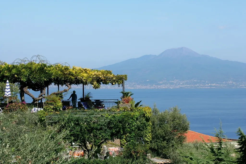 Terrace, Grand Hotel Capodimonte, Naples
