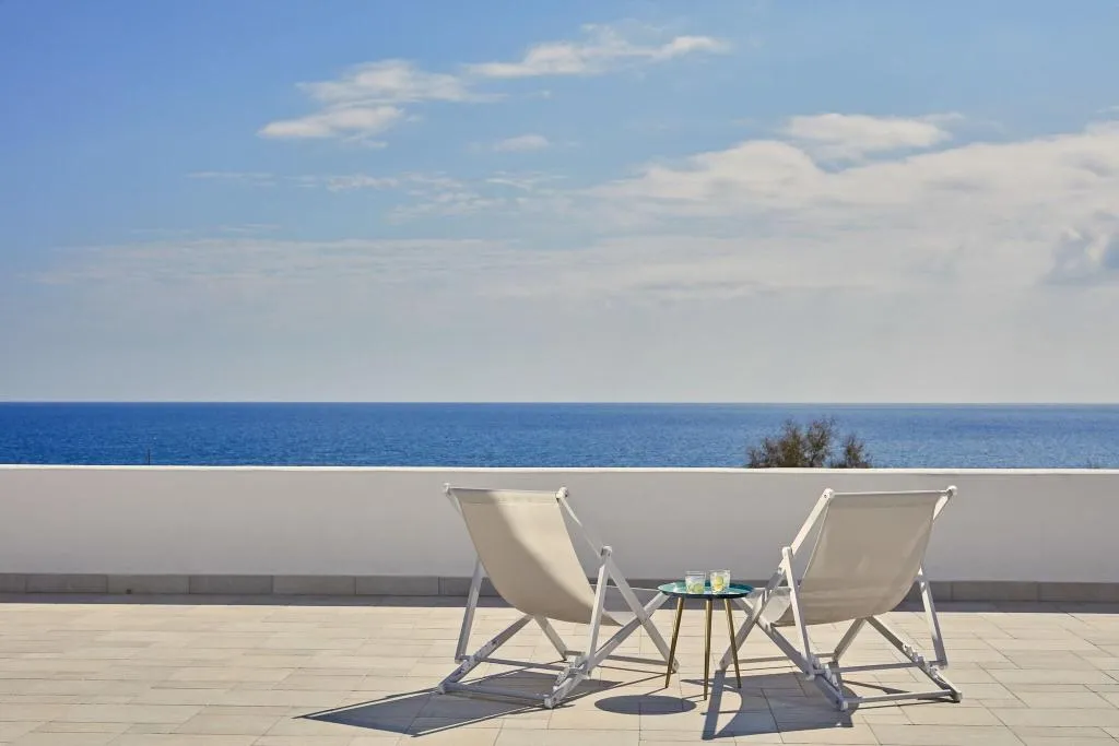 DOUBLE SEA VIEW Room, Aqua Blue Beach Hotel, Santorini
