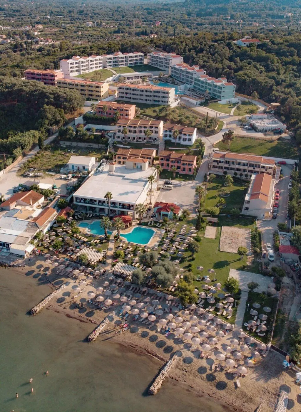 General view, Robolla Beach, Corfu