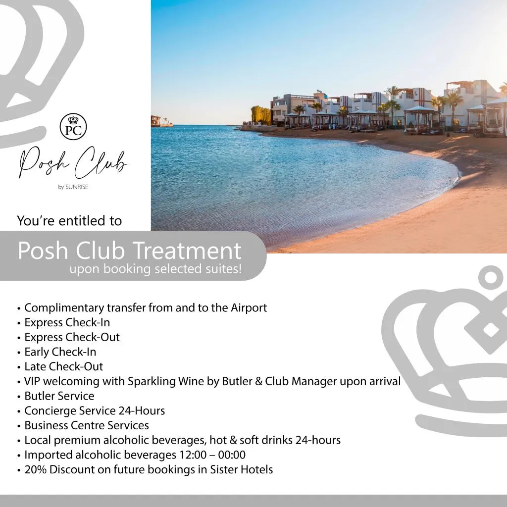 JUNIOR SUITE SEA VIEW Room, Sunrise Crystal Bay Resort -Grand Select-, Red Sea Riviera