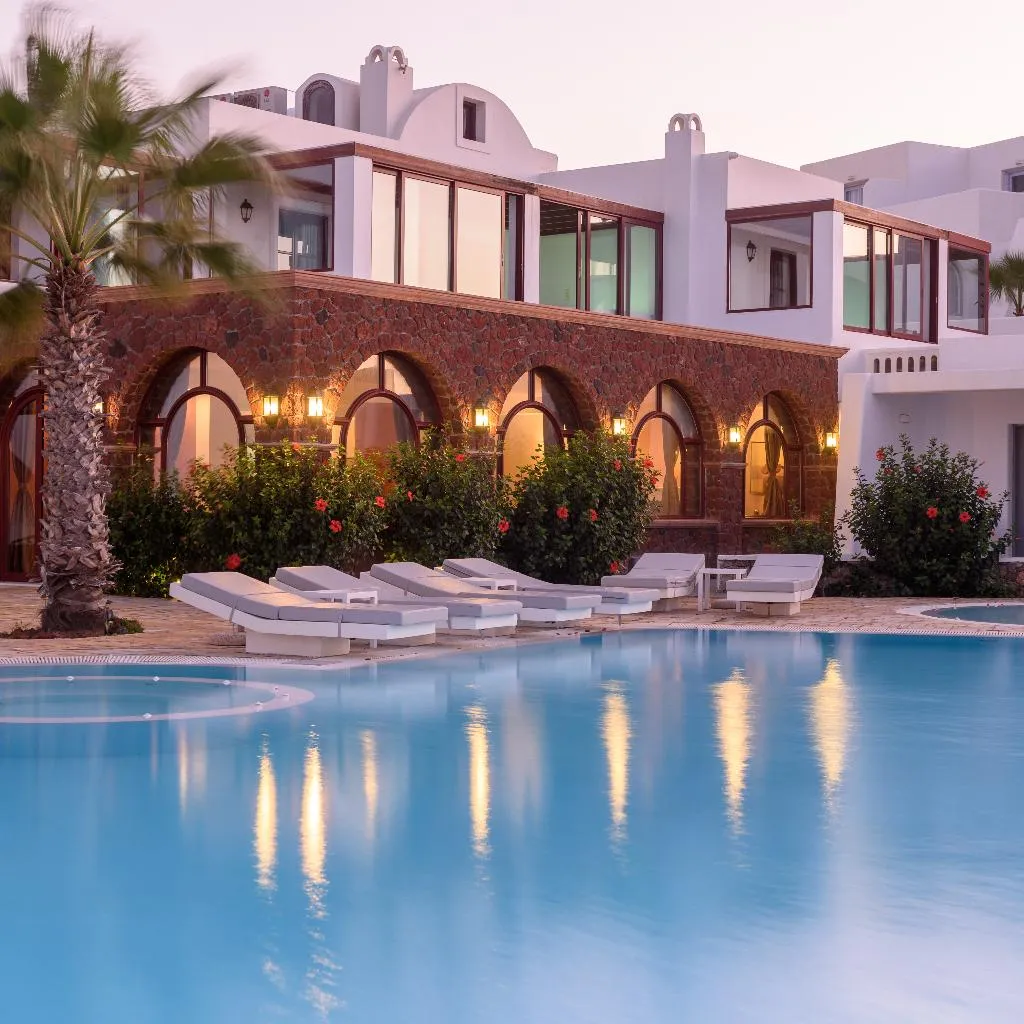 General view, Maison des Lys, Santorini