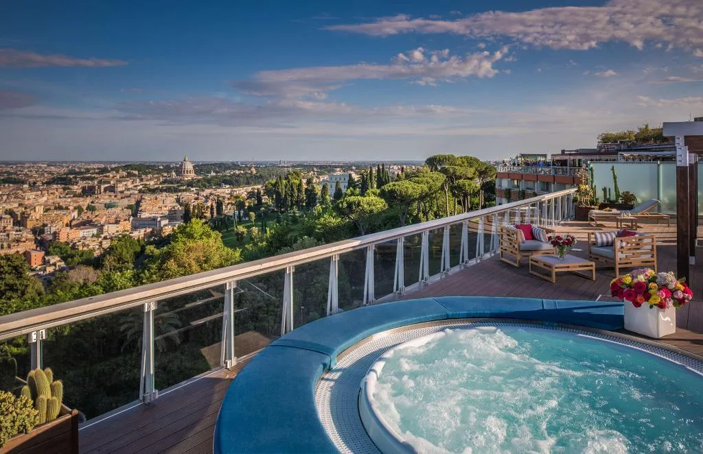 Room, Rome Cavalieri, A Waldorf Astoria Hotel, Rome