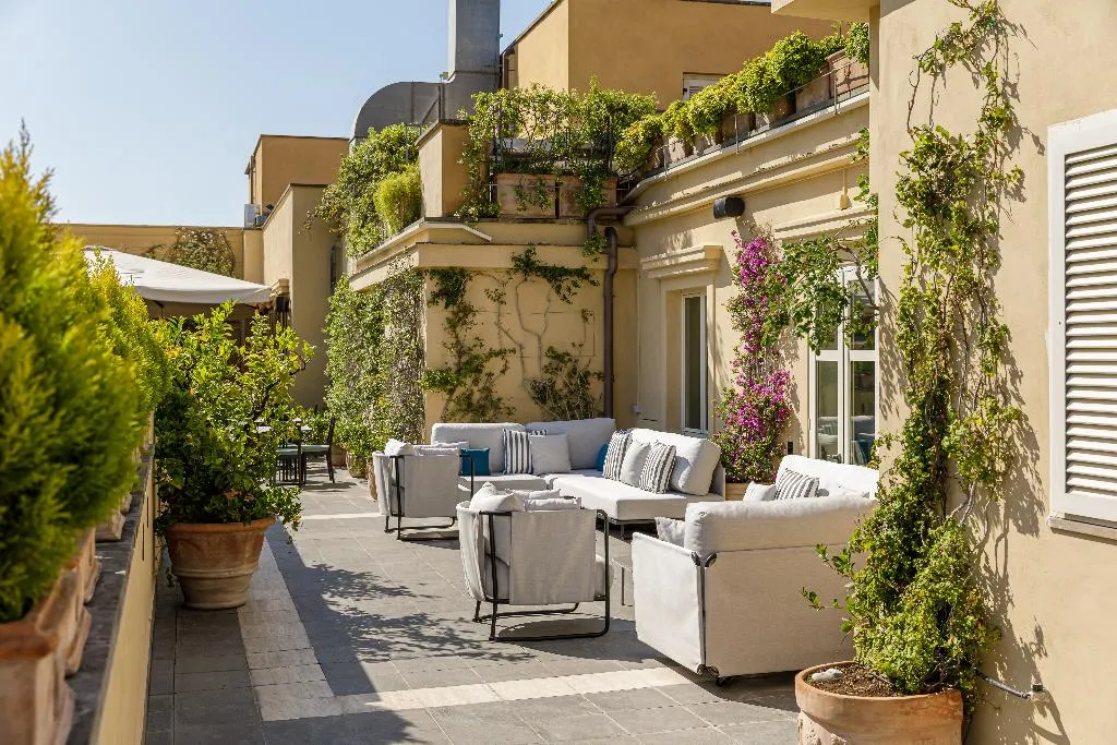 Terrace, Room Mate Collection Mia, Rome Colosseum, Rome