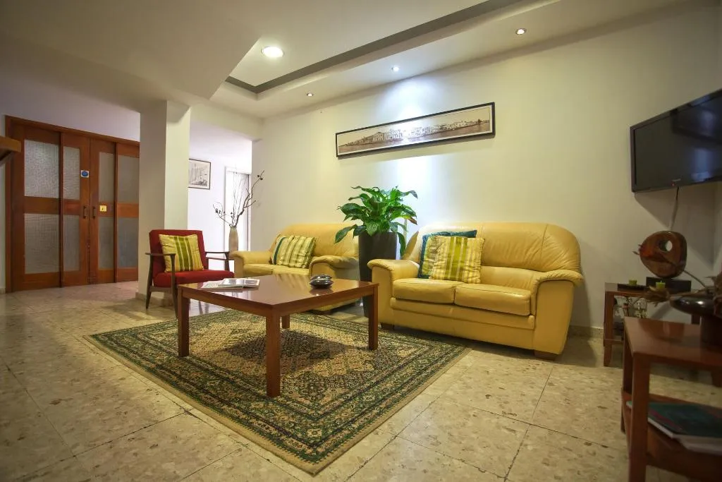 Lobby, Pigeon Beach Hotel Apartments, Cyprus