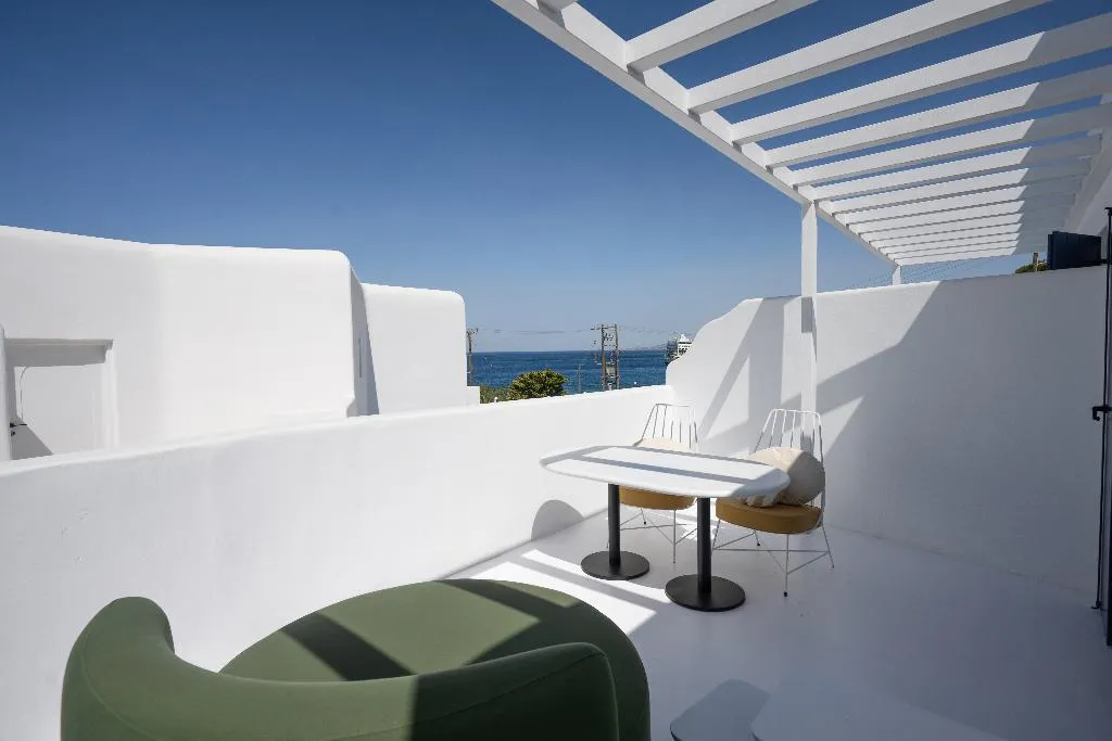 DOUBLE DELUXE SIDE SEA VIEW Room, Croco Mykonos, Mykonos