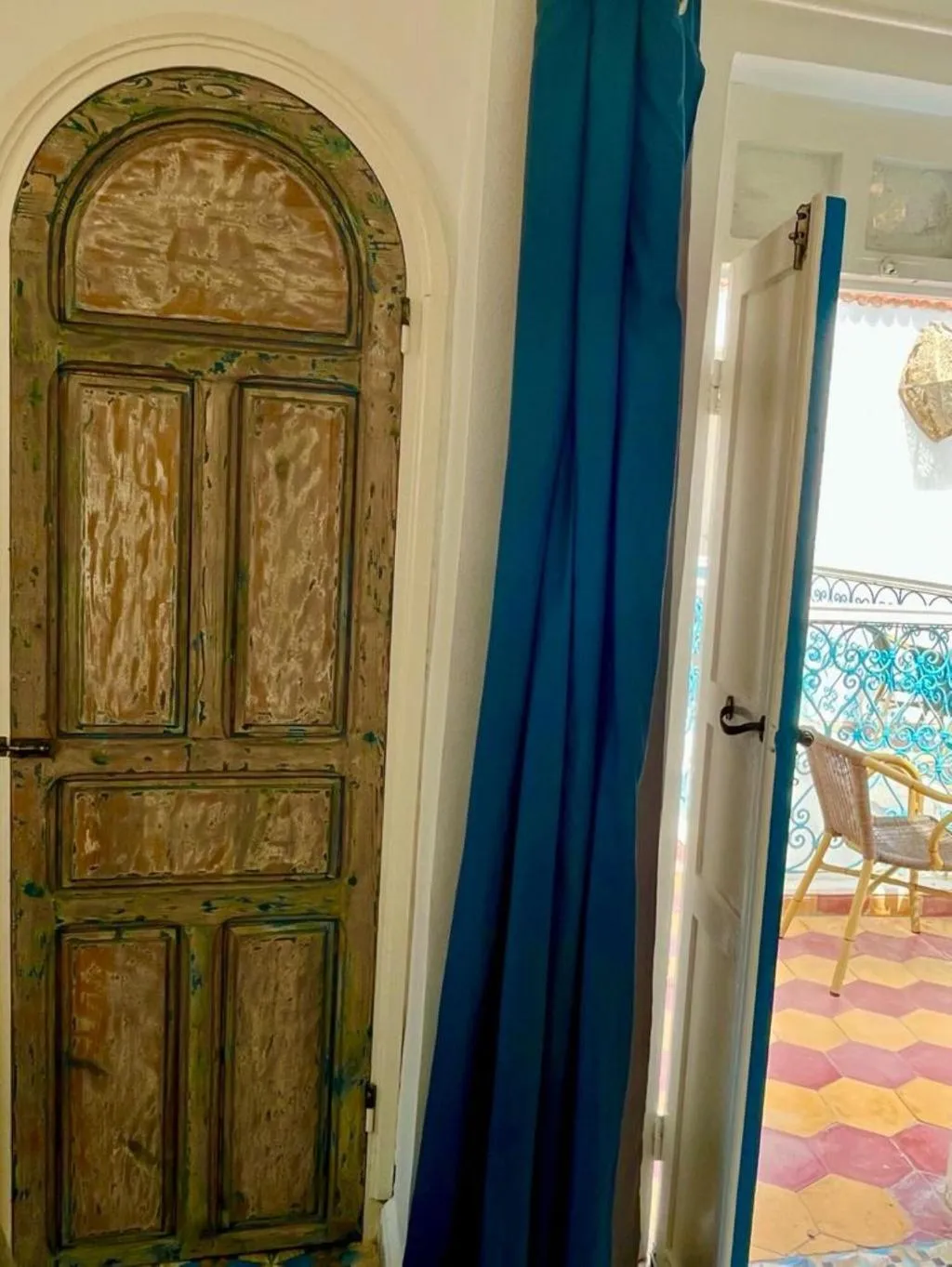 Terrace, Riad Hotel Emeraude, Essaouira