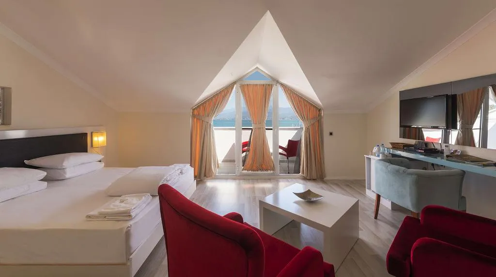 DOUBLE WITH TERRACE Room, Orka Boutique Hotel, Dalaman