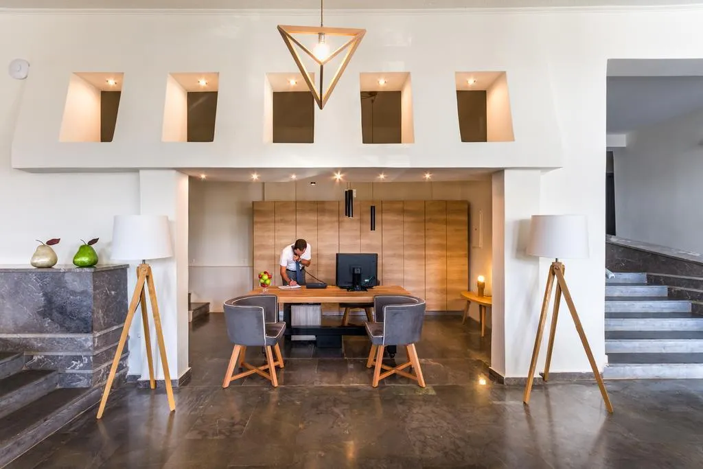 Lobby, Vasia Ormos Hotel, Crete