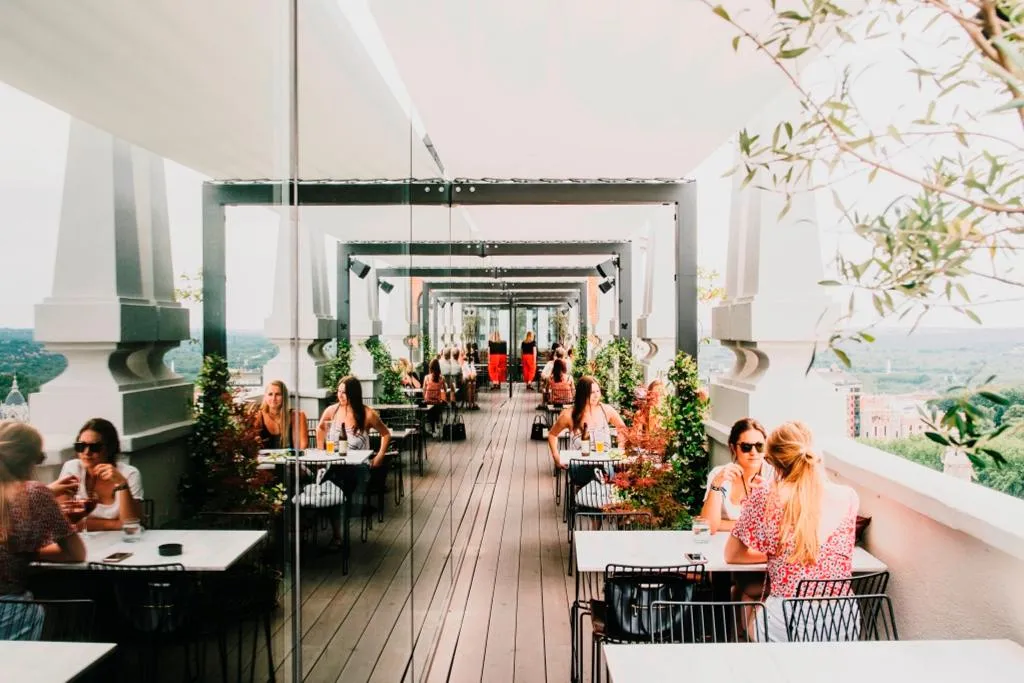Terrace, Dear Hotel Madrid, Madrid