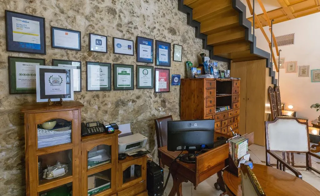 Lobby, Avli Lounge Apartments, Crete