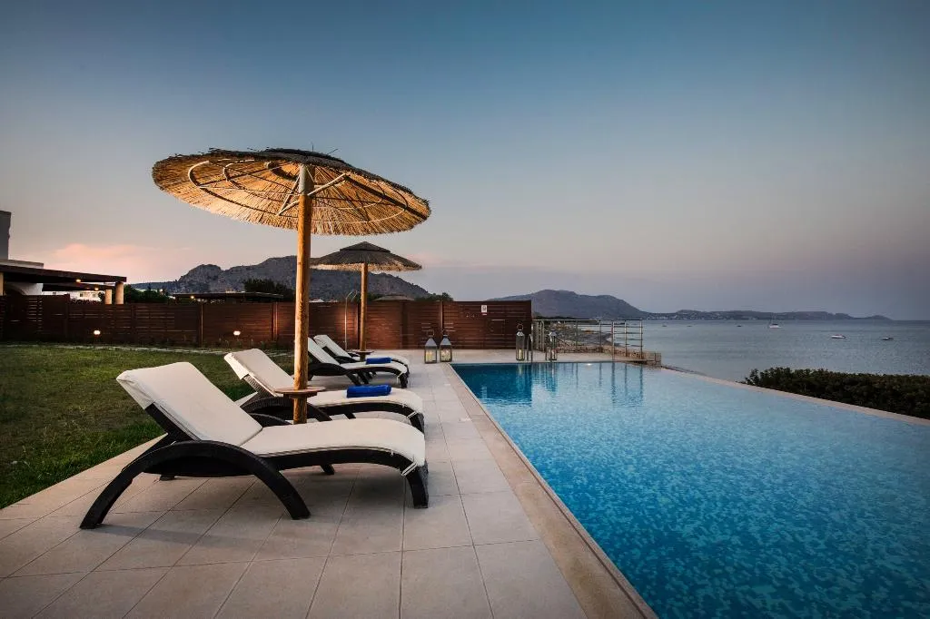 Pool, Antonoglou Beach Villas,Kiotari, Rhodes