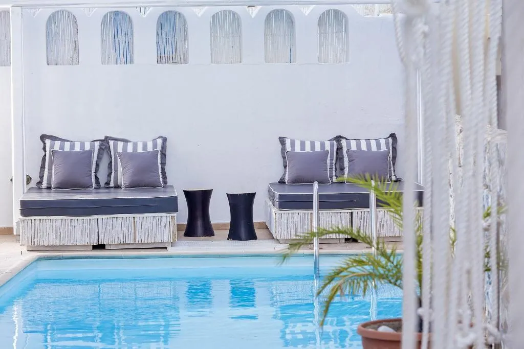 Terrace, Loizos Apartments, Santorini