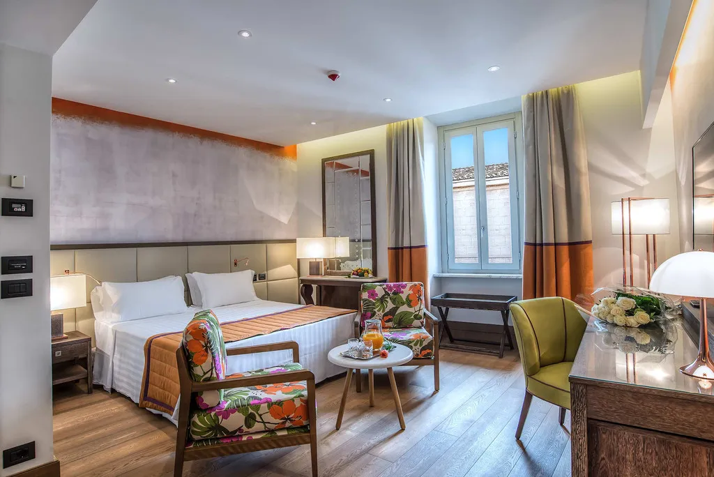 DOUBLE DELUXE Room, Martis Palace Hotel, Rome