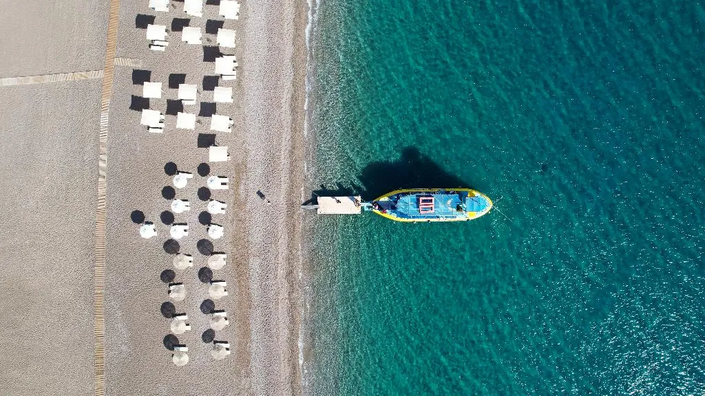 Beach, Lindos Bay Suites, Rhodes