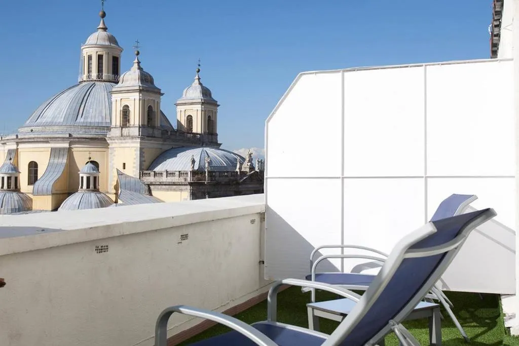 Terrace, HRC Hotel, Madrid