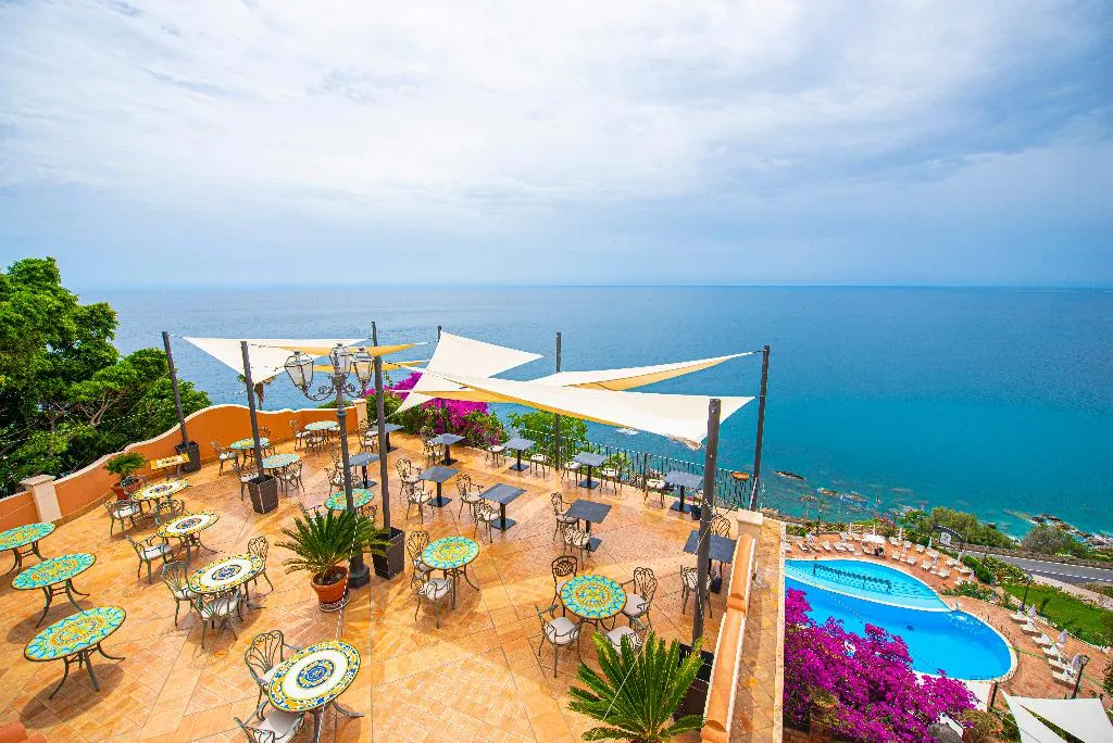 Terrace, Baia Taormina Hotel CDS Hotels, Taormina