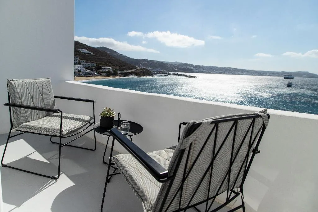 JUNIOR SUITE SEA VIEW Room, Nimbus Mykonos, Mykonos