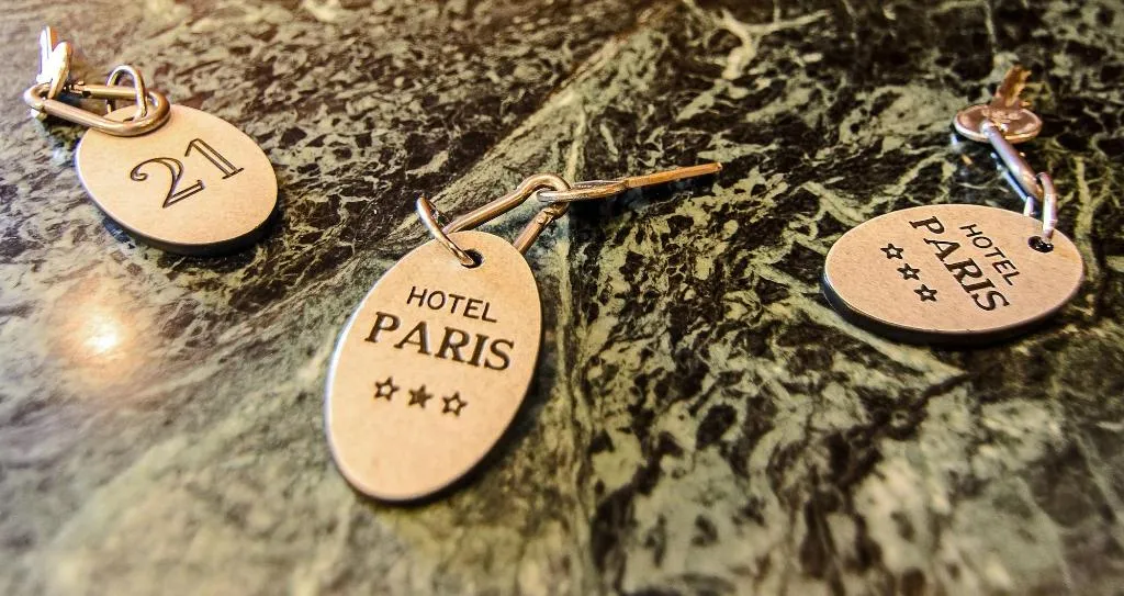 Lobby, Hotel Paris, Florence