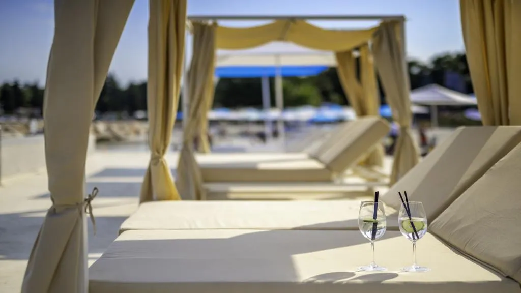 Beach, Valamar Pinia Hotel, Istria