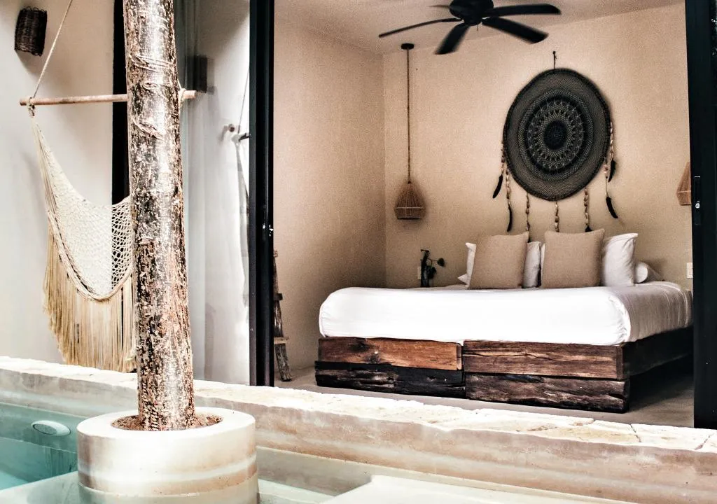 DOUBLE DELUXE WITH PRIVATE POOL Room, Una Vida Tulum, Cancun Area