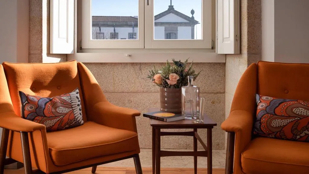 Lobby, Condes de Azevedo Palace, Porto