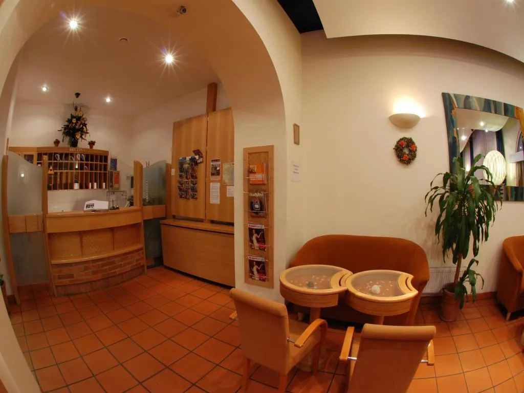 Lobby, EA Hotel Tosca, Prague