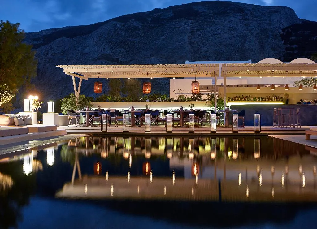 Restaurant, Bellonias Villas, Santorini