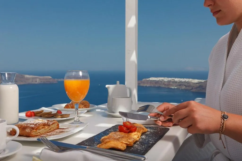 Restaurant, Tholos Resort, Santorini