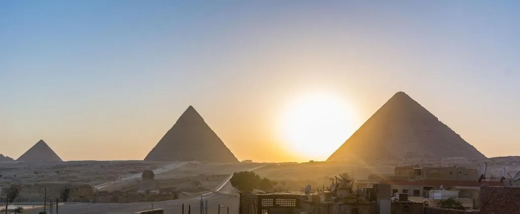 General view, Giza Pyramids Inn, Cairo