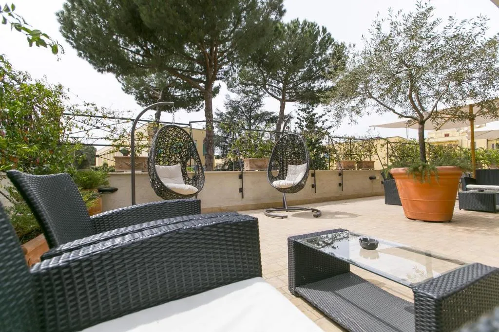 Terrace, Best Western Hotel Rivoli, Rome