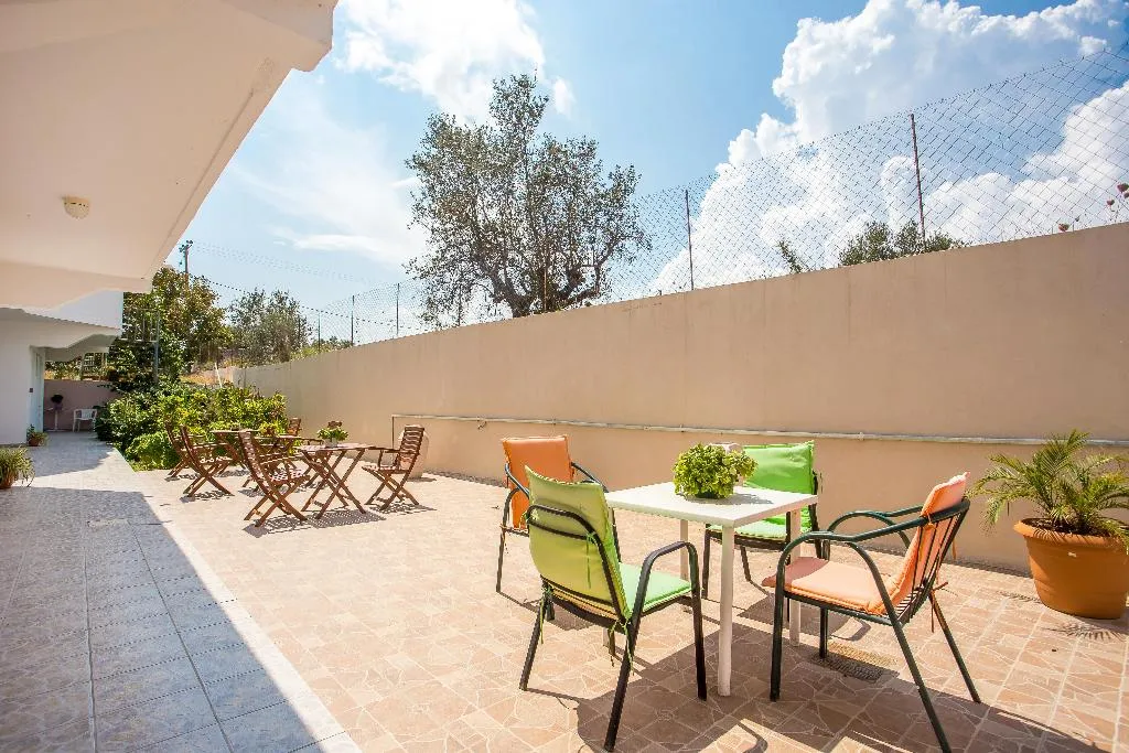 Terrace, Iatridis Studios, Rhodes