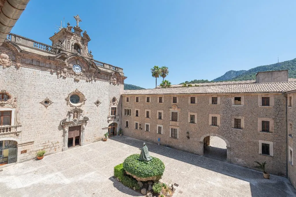 General view, Santuario de Lluc, Majorca