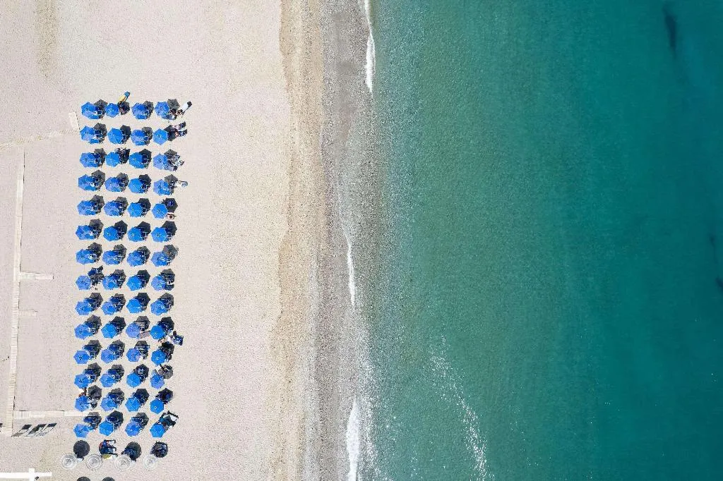 Beach, Rethymno Village, Crete