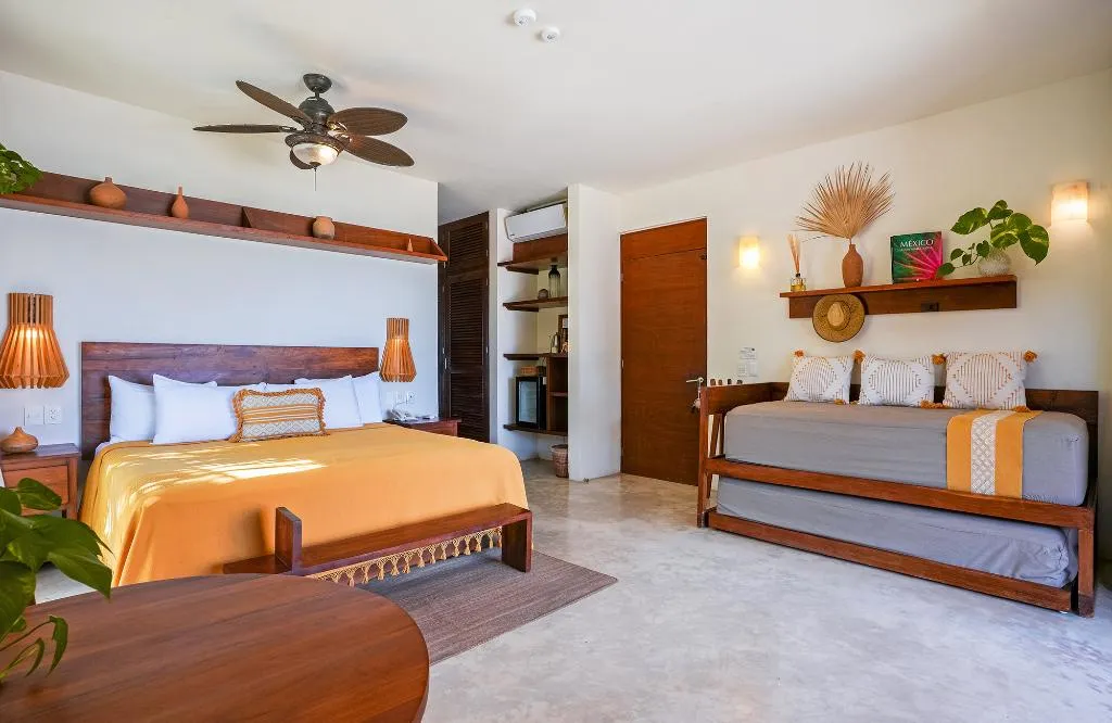 Room BEACH FRONT WITH PRIVATE POOL Room, La Zebra Tulum, a Small Luxury Hotel, Cancun Area