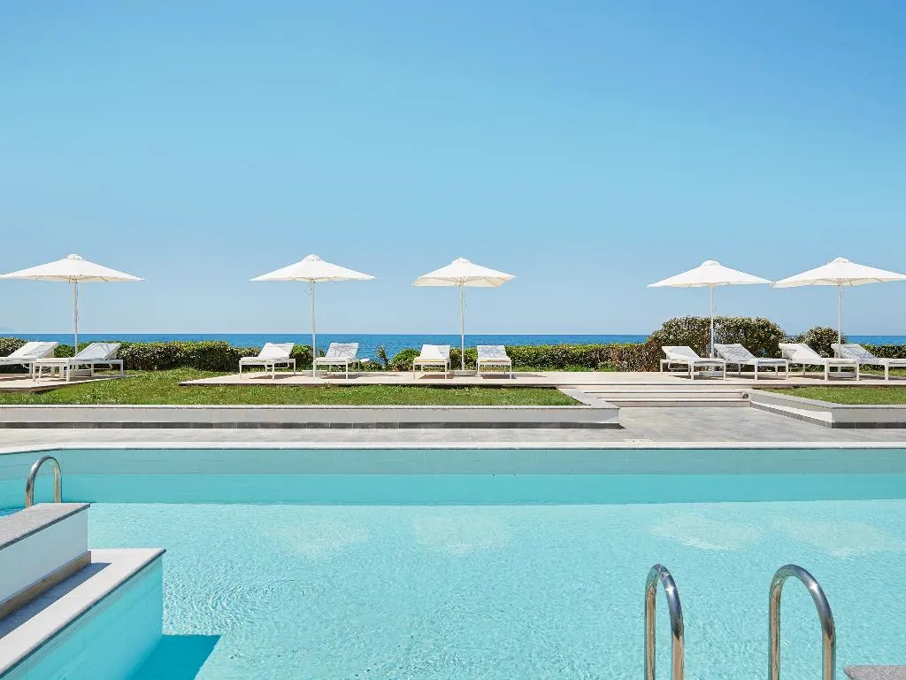 BUNGALOW DELUXE SEA VIEW Room, Grecotel LUXME White, Crete