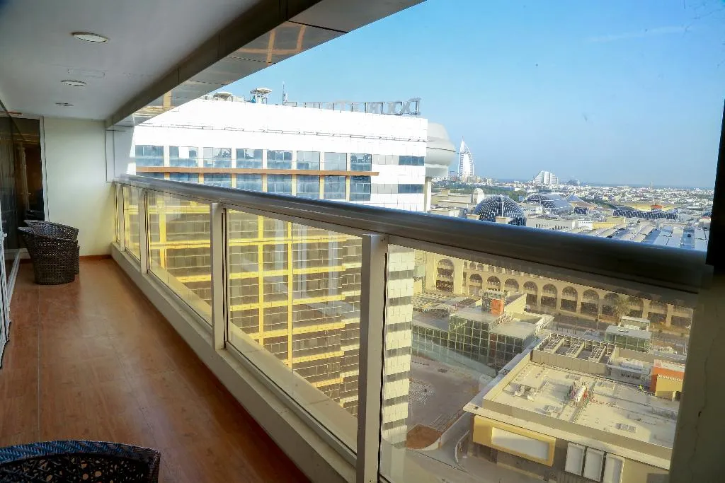 Terrace, Ivory Grand Hotel Apartments, Dubai