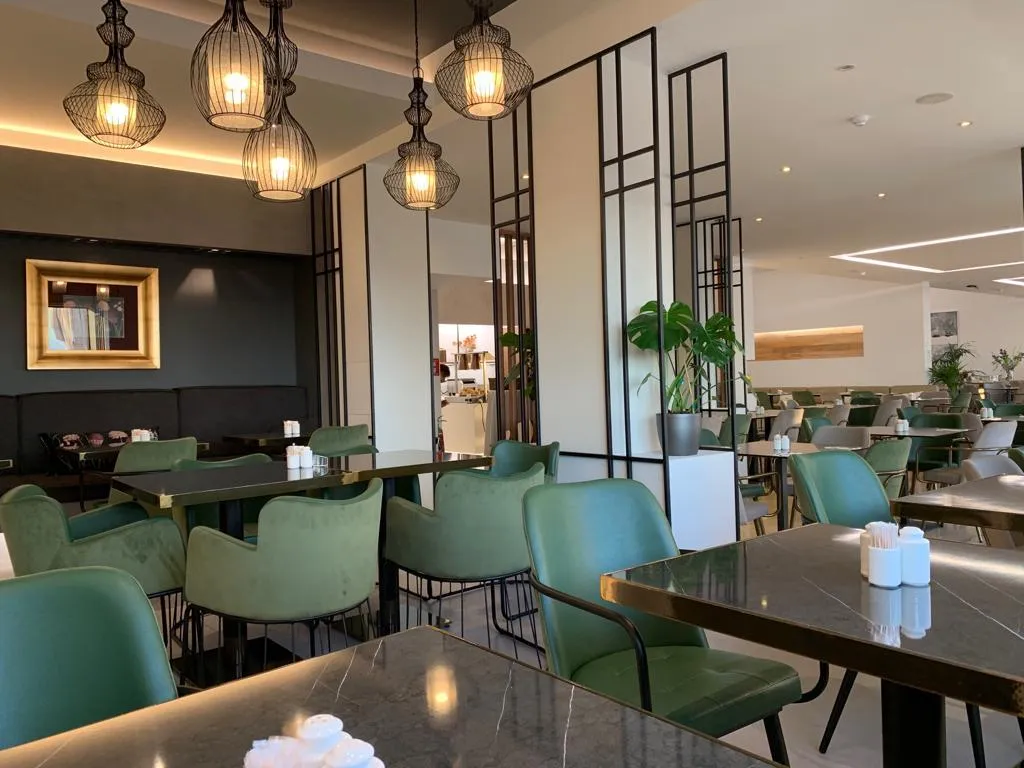 Restaurant, Droushia Heights Hotel, Cyprus