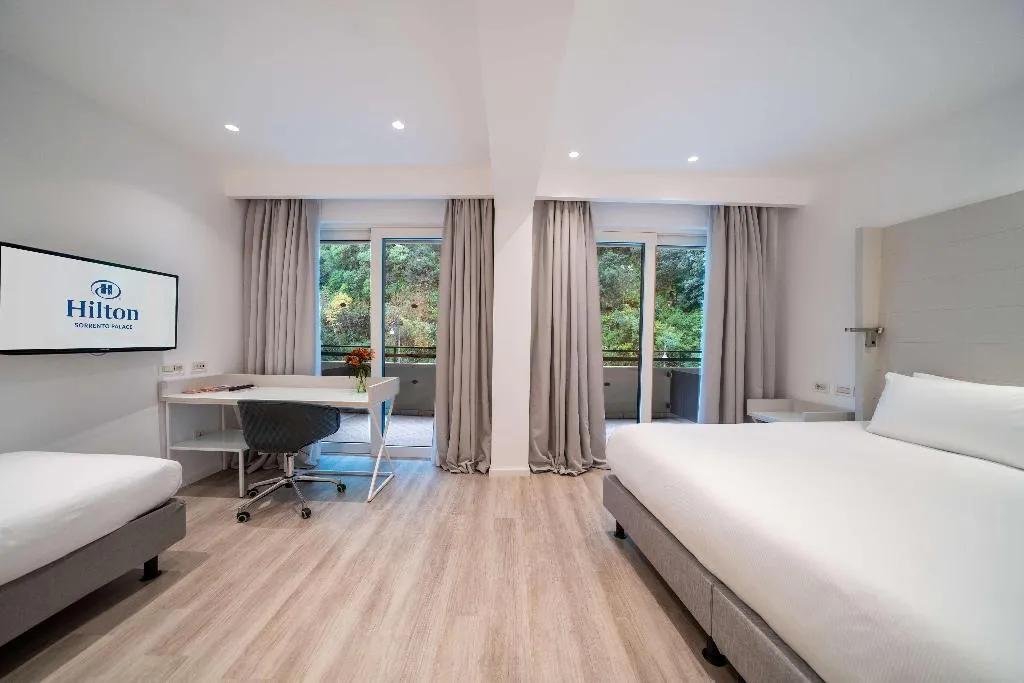 TRIPLE SUPERIOR Room, Hilton Sorrento Palace, Naples