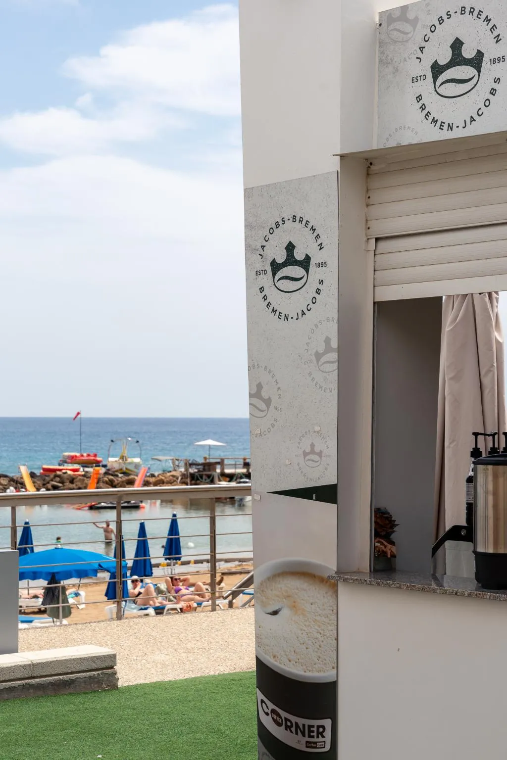 Beach, Myro Androu Hotel Apts, Cyprus