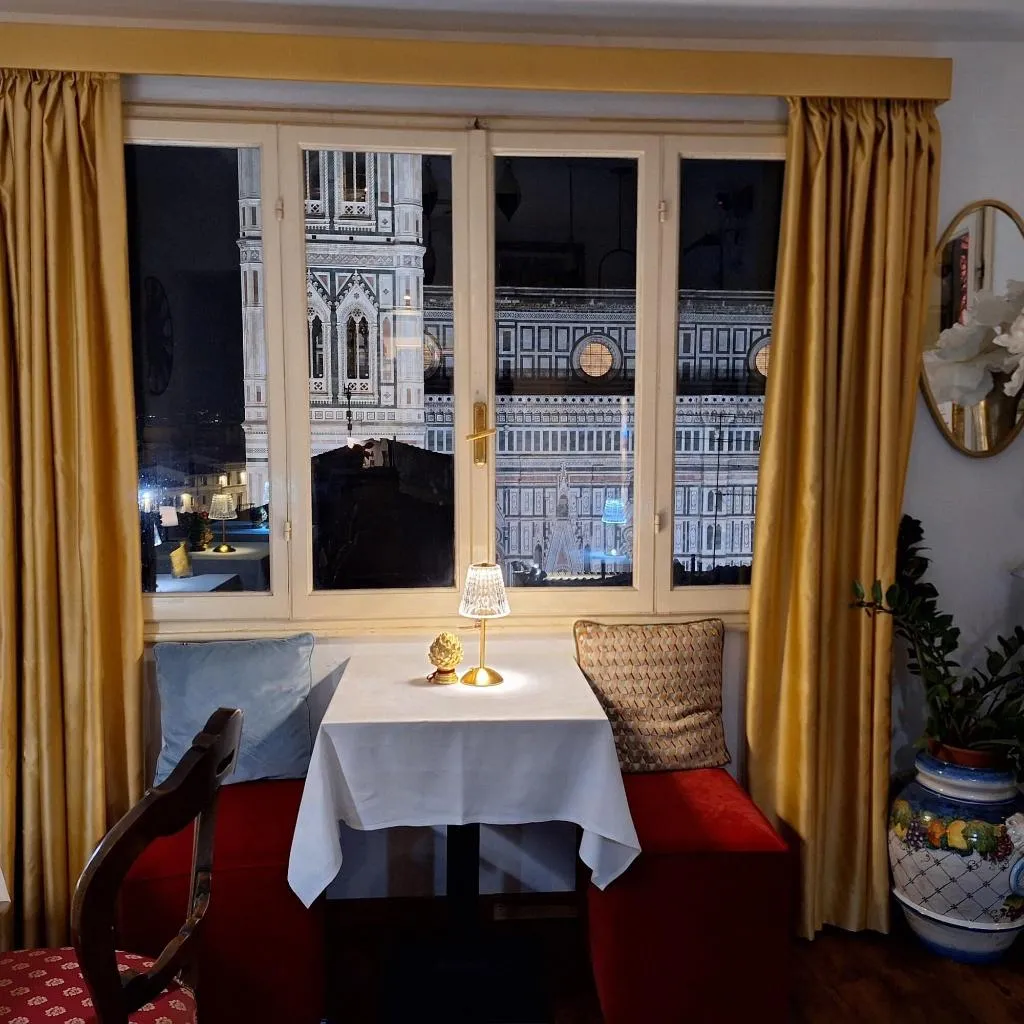 Terrace, Hotel De Lanzi, Florence