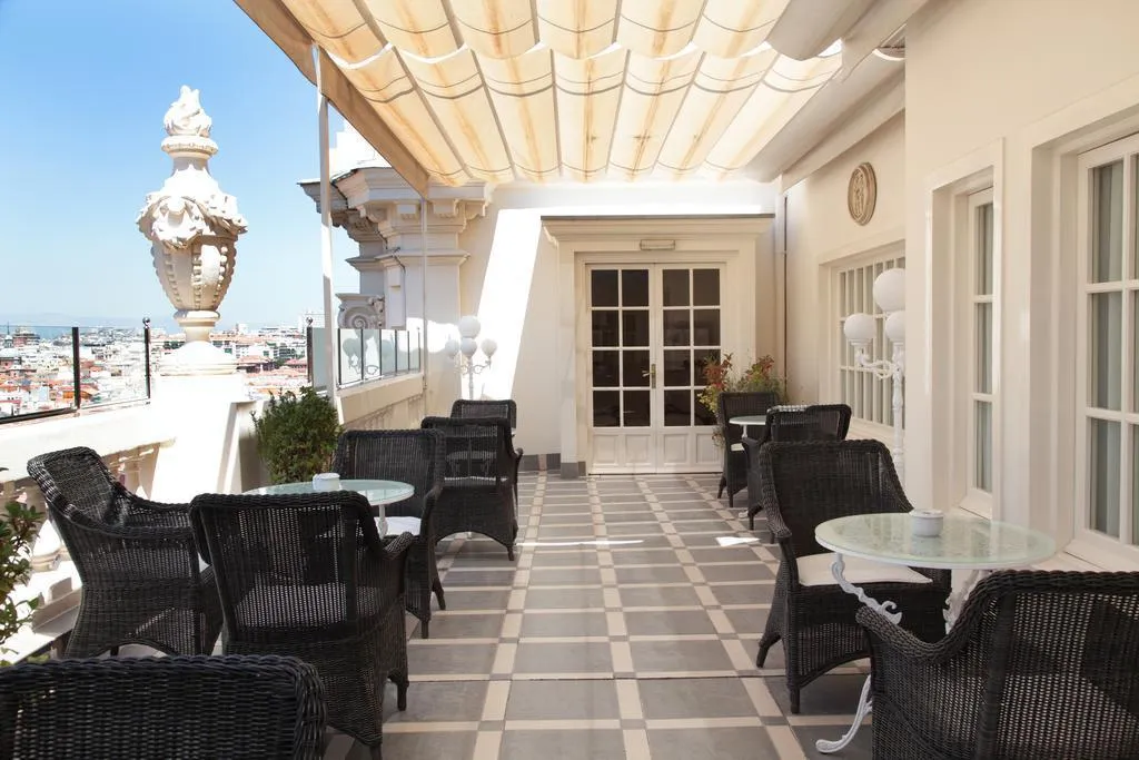 Terrace, Hotel Atlantico, Madrid