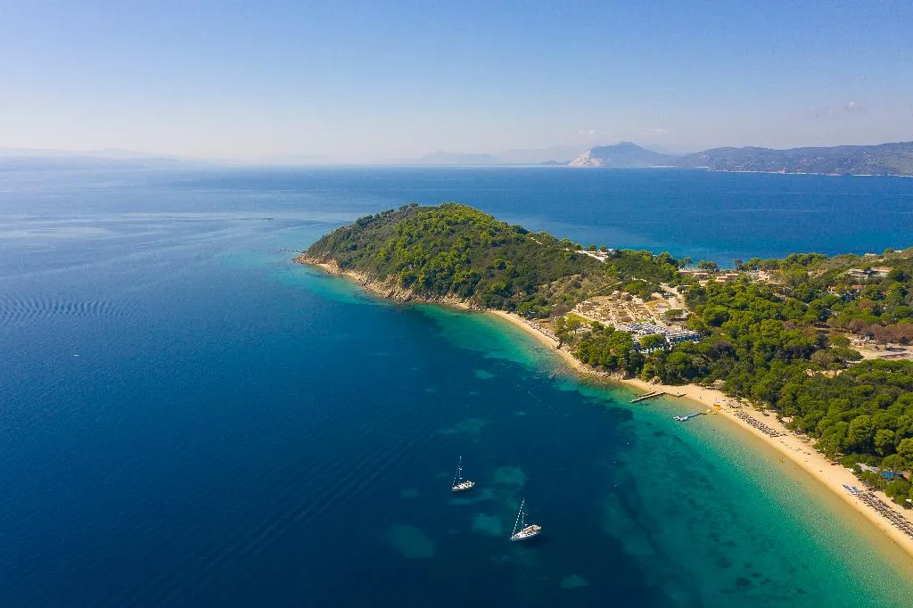 Beach, Mandraki Village, Skiathos
