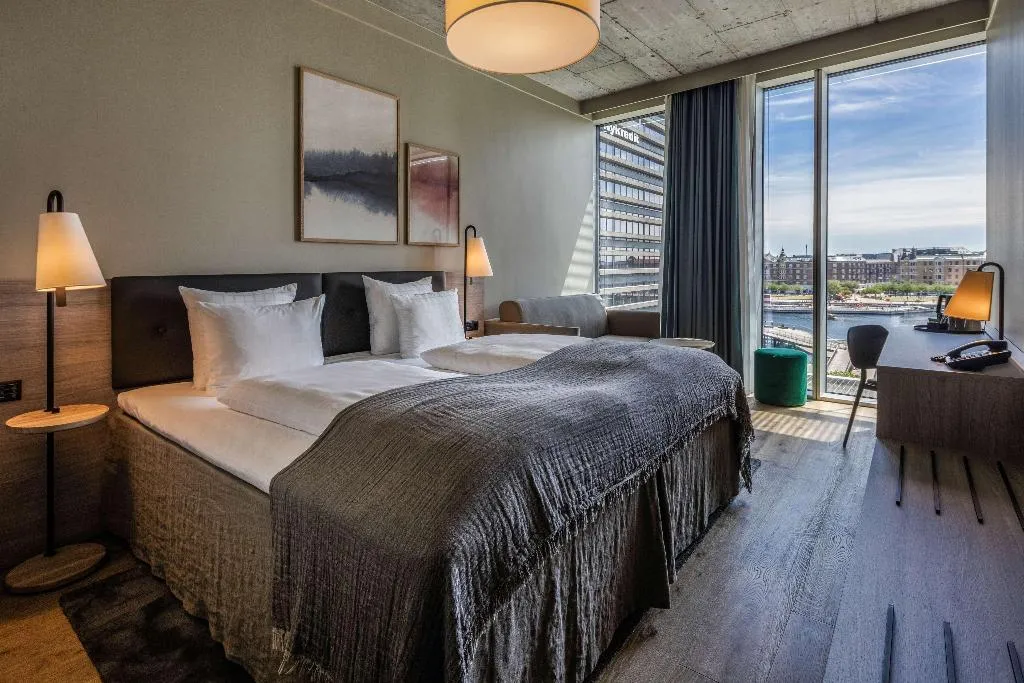 DOUBLE SINGLE USE KING SIZE BED Room, Scandic Spectrum, Copenhagen