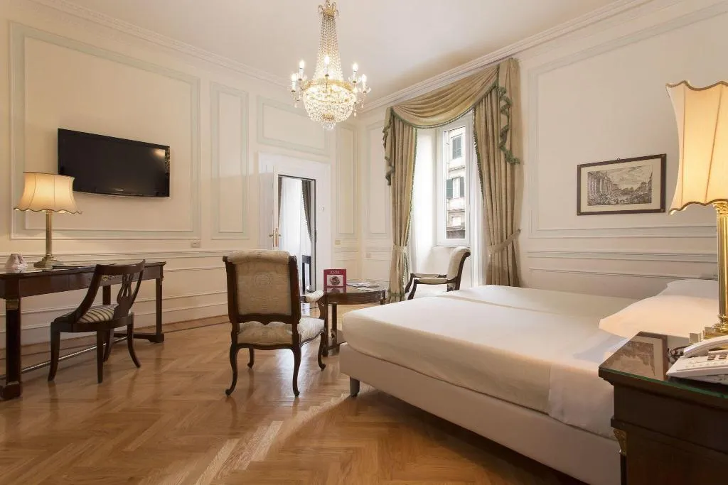 Room, Hotel Quirinale, Rome