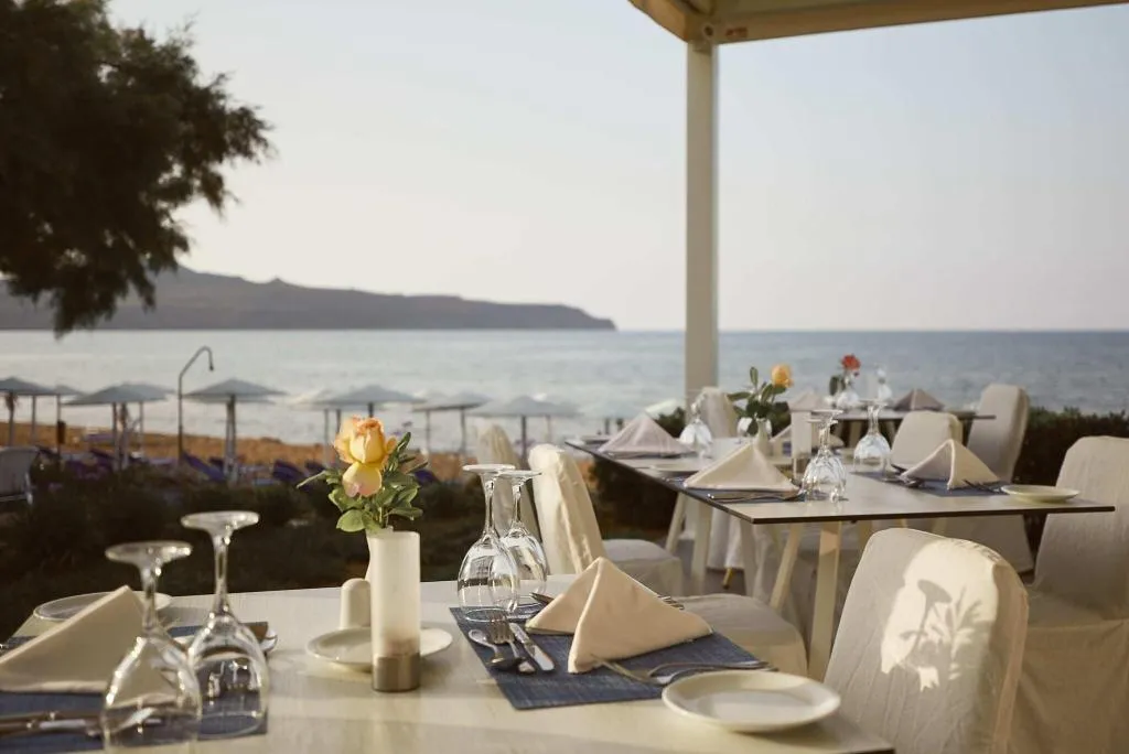 Restaurant, Giannoulis - Santa Marina Beach Hotel, Crete