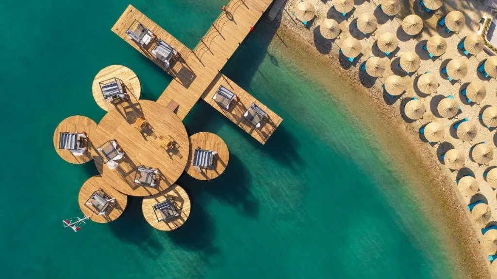 Beach, Green Bay Resort, Bodrum