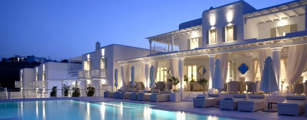 General view, La Residence, Mykonos