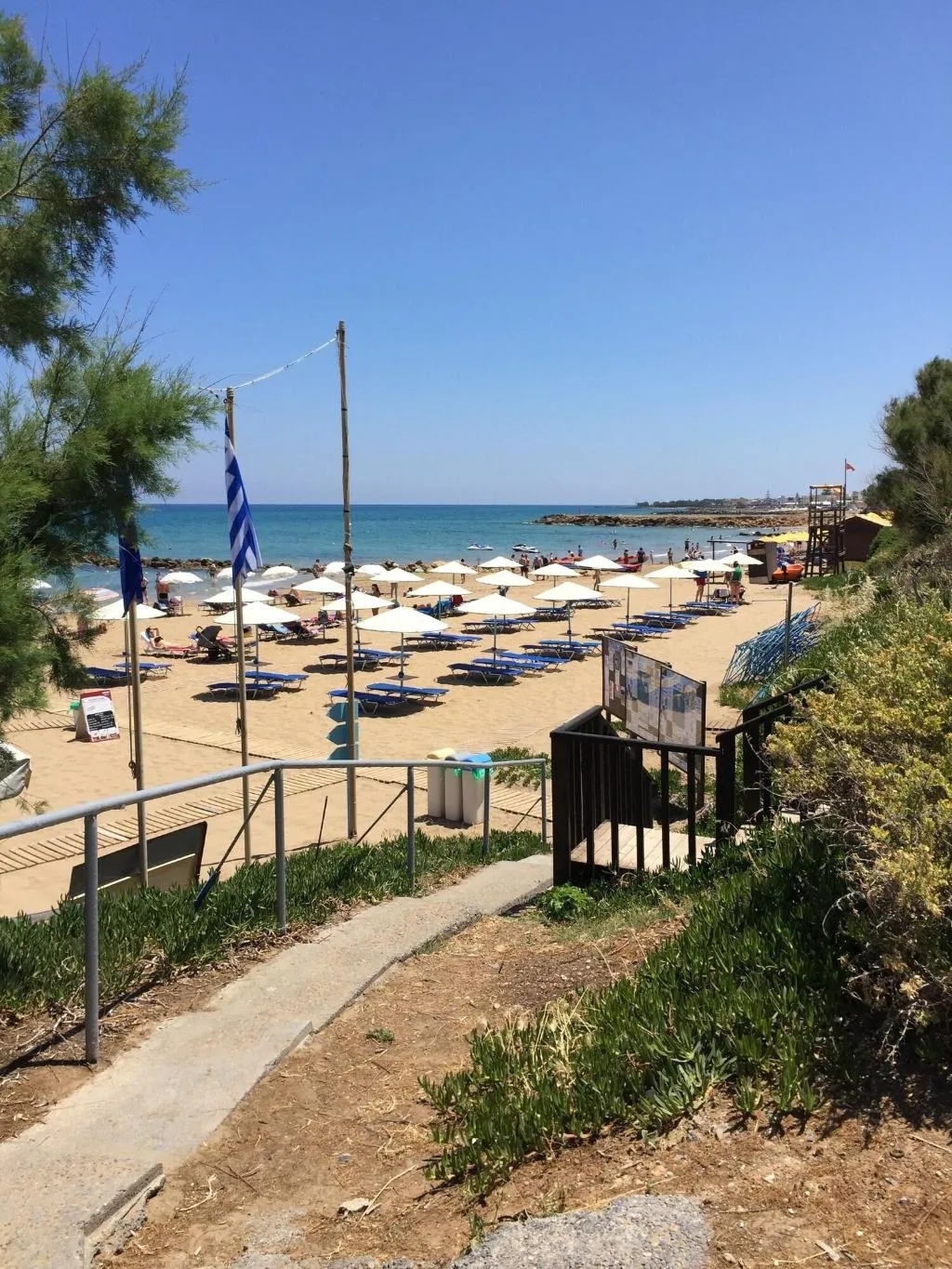 Beach, Stella Apartments, Crete